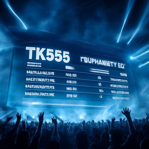 TK555 টুর্নামেন্ট তালিকা স্ক্রিন